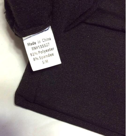 2 T-Mobile Touch Screen Reflective Cycling Outdoor Gloves Black Size S/M New - Picture 2 of 3